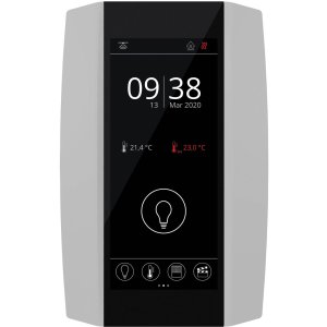 NOVOS Touch alu / czarny temp RS485 BACnet (MS / TP)