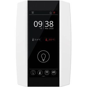 NOVOS Touch biały / czarny VOC temp_rH RS485 BACnet (MS / TP)