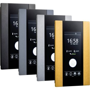 thanos EVO design czarny temp KNX